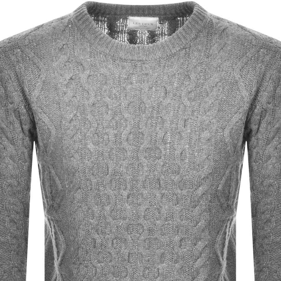 Alternative Image for ProductLes Deux Pigalle Knit Jumper Grey2